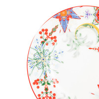 Набор из 4-х тарелок десертных, 20.5 см, фарфор, белый, декор, серия Счастливая Звезда, MIX&MATCH HOME, Китай_00817830056596381468.jpg