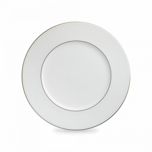 Тарелка закусочная, 21 см, костяной фарфор, белый, декор, серия Белый жемчуг, NARUMI, Япония, NARUMI (Япония)