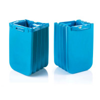 Корзина складная Eco Packly, переработанный плаcтик, 25 х 45 х 30 см, белый, GUZZINI, Италия_00809590053339299294.jpg