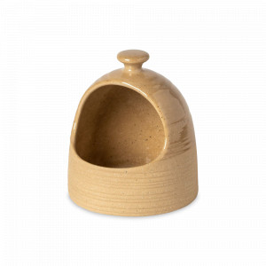 Емкость для хранения соли, 13.5 см, керамика, бежевый, серия Scotia, COSTA NOVA, Португалия, Керамические солонки