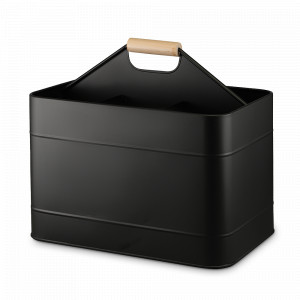 Органайзер для для моющих средств, 3.5 л, углеродистая сталь, бамбук, графит, серия Irmel, SMART SOLUTIONS, Китай, Органайзеры для раковины