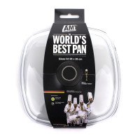 Крышка стеклянная квадратная 28 x 28 см, серия Glass Lids, AMT, Германия_00782490071817316598.jpg