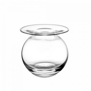 Ваза декоративная, диаметр: 12 см, высота: 11 см, материал: стекло, цвет: прозрачный, серия Tete a tete, IVV (Italy), Италия, IVV (Италия)