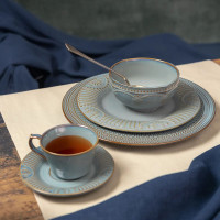 Салатник , 12 см, 300 мл, фарфор, синий, коричневый, серия Antique, LIBERTY JONES, Россия_00810540057781773039.jpg