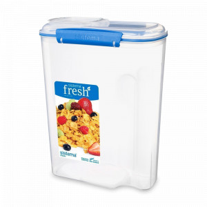 Контейнер для сыпучих продуктов, 4,2 л, пластик, синий, серия Fresh, SISTEMA, Новая Зеландия, Fresh SISTEMA
