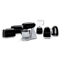 Тостер на 2 хлебца, нержавеющая сталь, пластик, 19,8 x 3,1 x 19,5 см, черный, SMEG, Италия_00783320049548834182.jpg