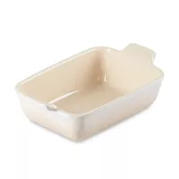 Форма для запекания Heritage, 1,1 л, керамика, цвет: меренга, серия Meringue, LE CREUSET, Франция, 