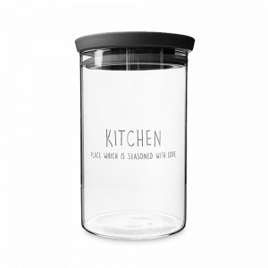 Банка для сыпучих продуктов, 800 мл, стекло Б/пластик, серия Special, ANNA LAFARG, Китай, Банки для хранения чая