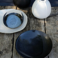 Салатник , 16,5 см, керамика, синий, серия Wabi, JARS, Франция_00808540036681875417.jpg