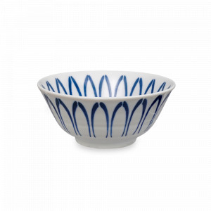 Салатник порционный, 15 см, 500 мл, фарфор, белый, синий, серия Mixed Bowls, TOKYO DESIGN, Нидерланды, Салатники