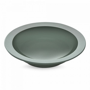 Тарелка суповая ARGILE VERTE, 20 см, керамика, зеленый, серия Bahia, GUY DEGRENNE, Франция, Тарелки суповые