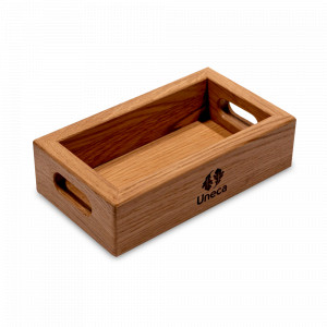 Подставка дубовая с ручками, 18 х 10 см, коричневый, UNECA, Россия, UNECA (Россия)