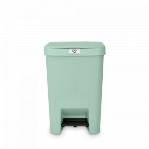 Ведро для мусора с крышкой, 10 л, пластик, мятный, серия Step Up, BRABANTIA, Бельгия, BRABANTIA (Бельгия)