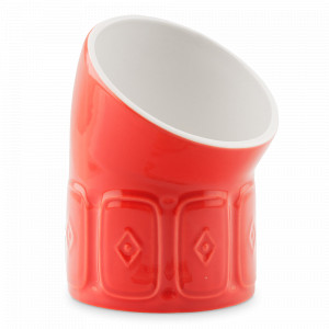 Солонка , 13 см, фарфор, красный, серия Forest, REPAST, Чехия, Forest REPAST