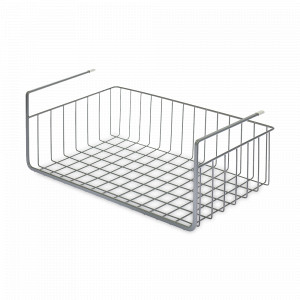 Корзина для хранения подвесная, 39 х 24.5 см, сталь, серый, серия Granli, SMART SOLUTIONS, Россия, Органайзеры для хранения