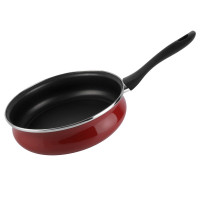 Сотейник с крышкой, 26 см, сталь, стеклоэмаль, красный, серия Authentique Burgundy, VITRINOR, Испания_00820510042191049771.jpg