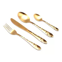 Набор столовых приборов 24 предмета, на 6 персон, сталь, серия Atlanta Old Gold #3, HERDMAR, Португалия, 