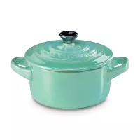 Кокот , 0,25 л, 10 см, керамика, мята металлик, серия Pearlized Light Cool Mint, LE CREUSET, Франция, 