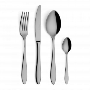 Набор столовых приборов на 6 персон, 24 предмета, цвет антрацит, серия Colombo, CRISTEMA, Португалия, Скидка до -25% на столовые приборы CRISTEMA