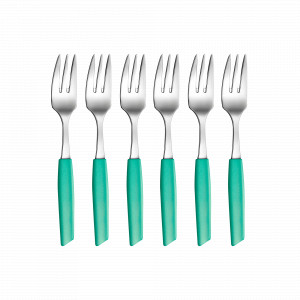 Набор из 6-ти десертных вилок Swiss Modern, VICTORINOX, Швейцария, Скидки -25% на бренд VICTORINOX