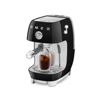 Кофемашина - эспрессо, нержавеющая сталь, пластик, черный, SMEG, Италия_00822730065779116548.jpg