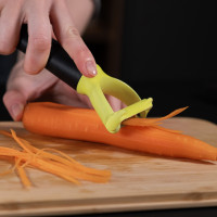 Овощечистка и овощерезка с плавающим лезвием, 2-в-1, 16,5 см, серия Kitchen Tools, TREBONN, Италия_00816360052251286641.jpg