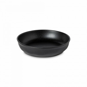 Тарелка для пасты Black, 21.5 см, керамика, черный, серия Roda, COSTA NOVA, Португалия, Тарелки для пасты