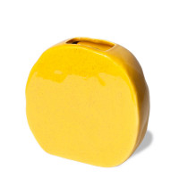 Ваза для цветов Sun, 18 см, керамика, желтый, DOIY, Испания_00821710053262329122.jpg