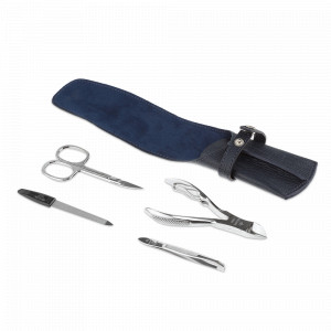 Набор маникюрный в футляре, 4 предмета, DEWAL, Германия, Мужской маникюрный набор