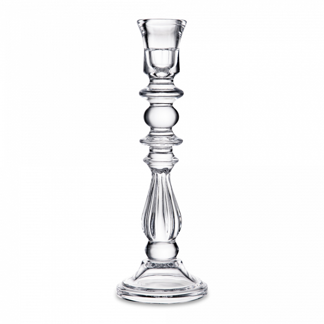 Подсвечник Альтесс, 30 см, стекло, Rasteli, Бельгия