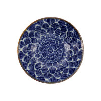 Салатник , 18.8 см, 1 л, фарфор, белый, синий, серия Ohuke Dahlia, TOKYO DESIGN, Нидерланды_00815930060160655578.jpg