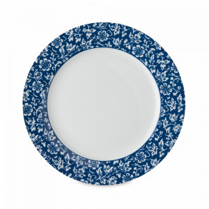 Тарелка десертная, 20 х 1.9 см, фарфор, синий, белый, серия Sweet Alyssum, Laura Ashley, Великобритания, LAURA ASHLEY (Великобритания)
