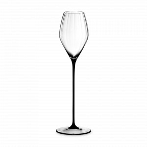 Бокал для игристого вина Champange, 375 мл, хрусталь, черная ножка, серия High Perfomance, RIEDEL, Австрия, НОВИНКИ