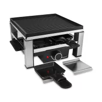 Гриль - раклетница, алюминий, пластик, черный, STEBA, Германия, 