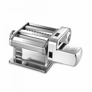 Машинка для приготовления пасты - тестораскатка электрическая Ampiamotor, алюминий, нержавеющая сталь, пластик, серия Classic, MARCATO, Италия, MARCATO (Италия)