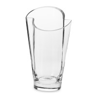 Ваза Асимметрия, 30 см, стекло, KROSNO, Польша