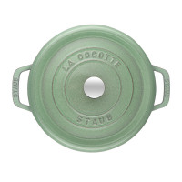 Кокот круглый, 2.2 л, 20 см, чугун, мятный, серия La Cocotte, STAUB, Франция_00815120045930756009.jpg