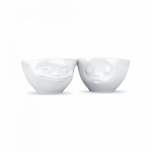 Набор из 2-х чаш, объем: 200 мл, материал: фарфор, цвет: белый, серия Kissing Dreamy, TASSEN, Германия, Наборы фарфоровых салатников