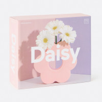 Ваза для цветов, 20 см, керамика, розовый, серия Daisy, DOIY, Испания_00822820052944133314.jpg