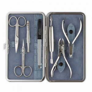 Набор маникюрный в футляре, 7 предметов, GD, Германия, Домашний маникюрный набор