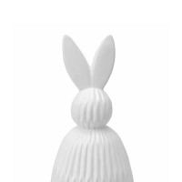 Декор из фарфора Trendy Bunny, 12.5 x 30.5 см, фарфор, белый, серия Essential, TKANO, Россия_00815240051875219655.jpg