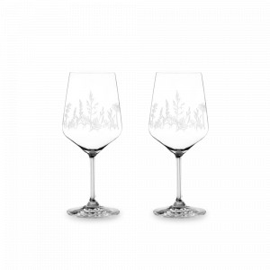 Набор из 2-х бокалов для вина, 630 мл, хрустальное стекло, белый декор, серия Tattoo, NACHTMANN, Германия, NACHTMANN (Германия)