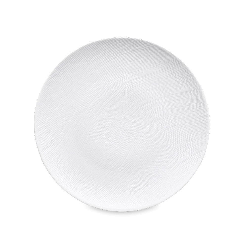 Тарелка десертная Blanc, 24 см, фарфор, белый, серия Rivage, GUY DEGRENNE, Франция
