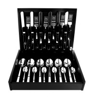 Набор столовых приборов на 6 персон, 24 предметов, стальной, серия Bauhaus, CUTIPOL, Португалия_00799870043022012102.jpg