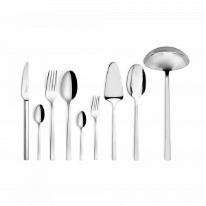 Набор столовых приборов на 12 персон, 75 предметов, серия Milan, CRISTEMA, Португалия, Скидка до -25% на столовые приборы CRISTEMA