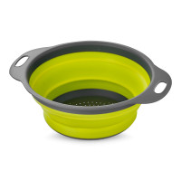 Дуршлаг складной Vegan, 20 см, пластик, силикон, салатовый, WALMER, Великобритания