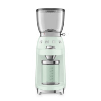 Кофемолка , литой алюминий, нержавеющая сталь, пластик, пастельный зеленый, SMEG, Италия