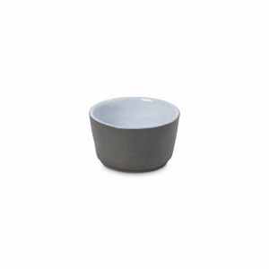 Соусник White, 7 см, керамика, белый, серый, серия Lagoa Eco Gres, COSTA NOVA, Португалия, Соусники