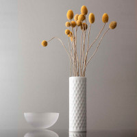 Ваза Dimond, 19 см, фарфор, белый, WALLENDORFER, Германия_00813280065393696986.jpg