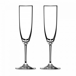 Набор из 2-х хрустальных бокалов для шампанского CHAMPAGNE GLASS, 160 мл, 22,5 см, серия Vinum, RIEDEL, Австрия, Бокал-флейта для шампанского